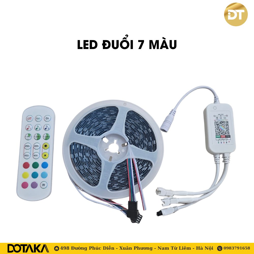 LED Đuổi 7 Màu